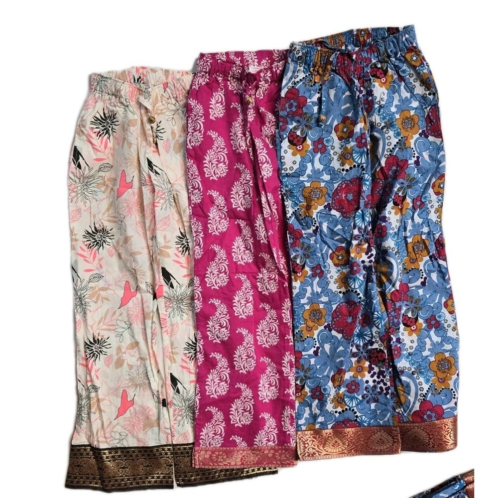 Punjammies By International PrincessProject Girls Pajama Pants  S Youth Lot Of 3